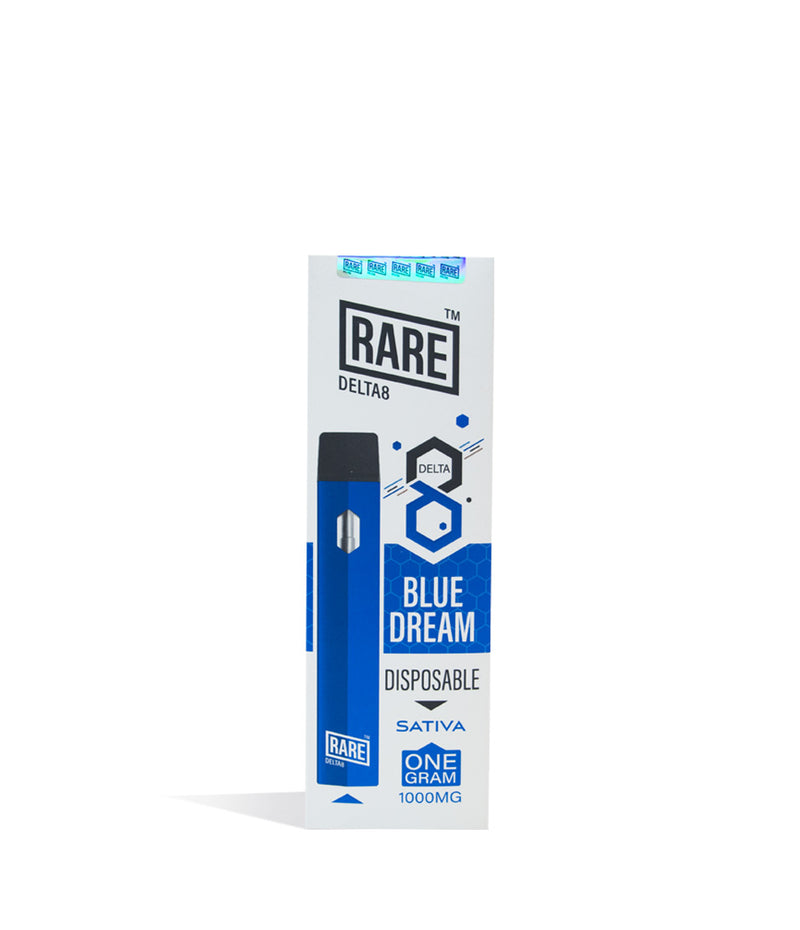 Blue Dream Rare Bar 1g D8 Disposable on white background