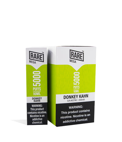 Donkey Kahn Rare Mega Disposable Device 10pk on white studio background