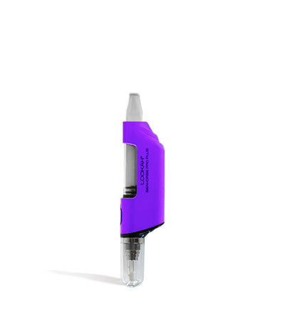 Purple Lookah Seahorse Pro PLUS Electric Nectar Collector Kit on white studio background
