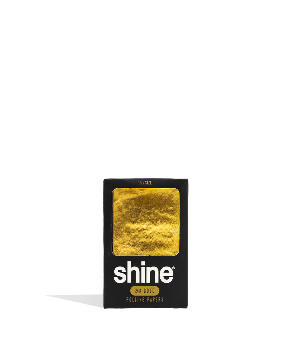 1.25 Size Shine 24K Gold Rolling Paper 12pk