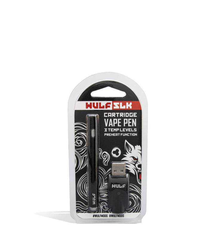 Black single pack Wulf SLK Concentrate Vape Pen Kit 12pk on white background