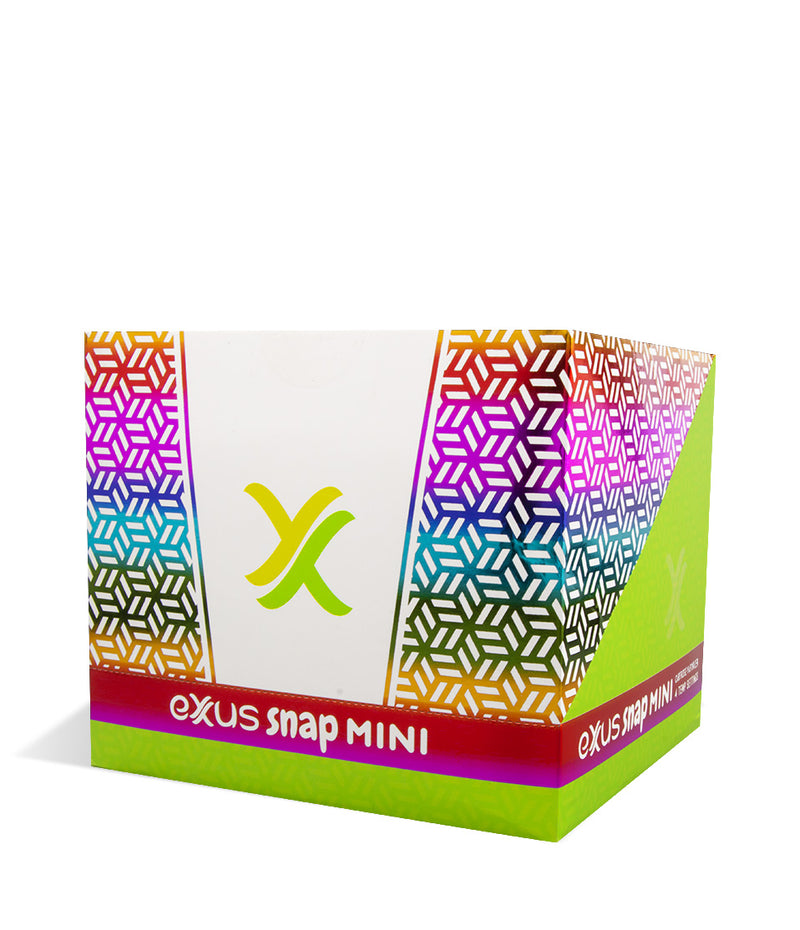 Full Color front view  Exxus Vape Snap VV Mini Concentrate Vaporizer 12pk on white background