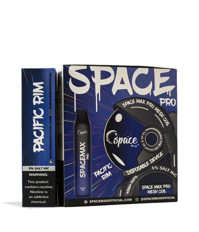 Pacific Rim Space Max Pro Mesh Coil 4500 Puff Disposable 10pk Front View on White Background