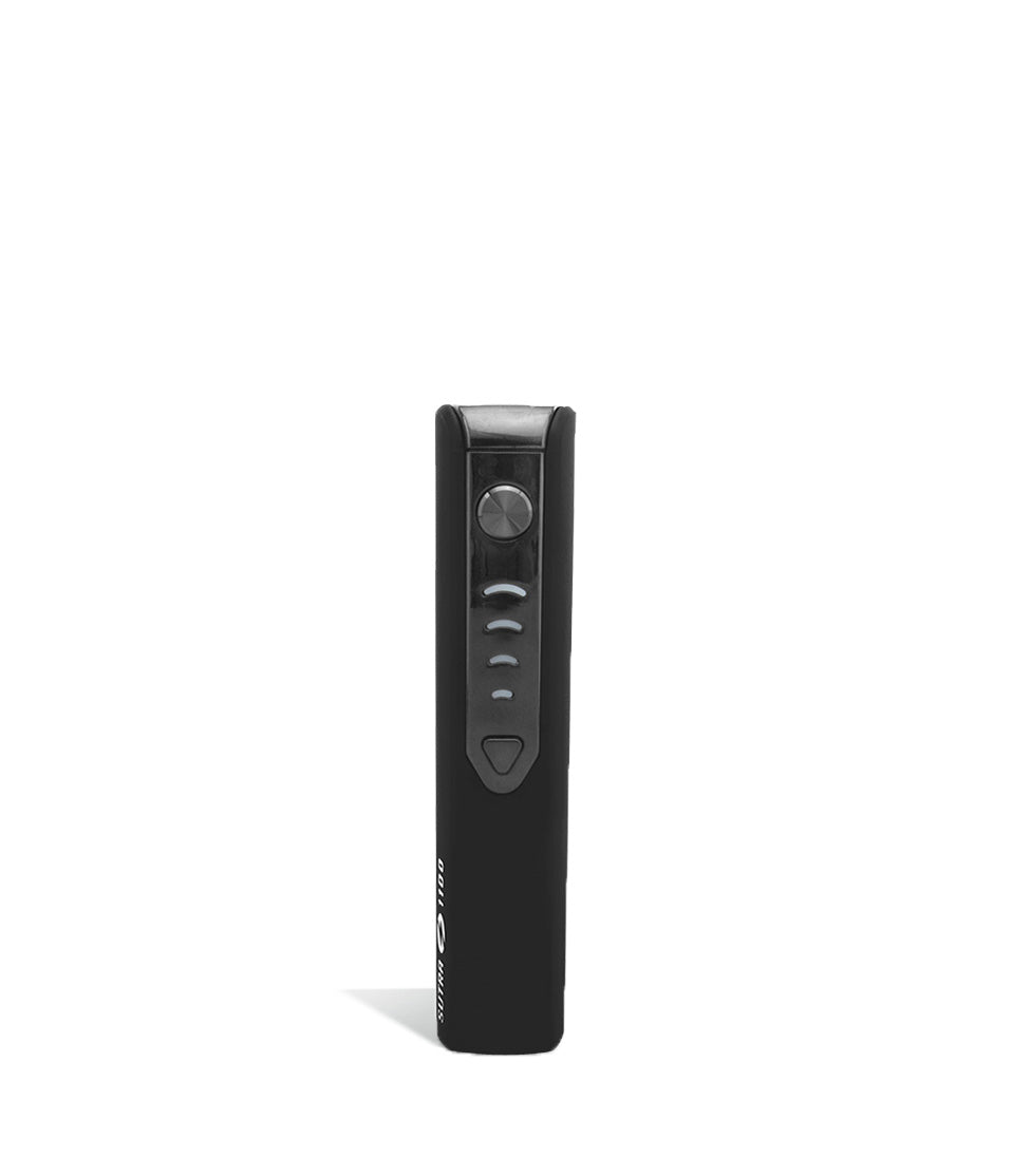 Black face view Sutra Vape STIK 1100 Cartridge Vaporizer on white studio background