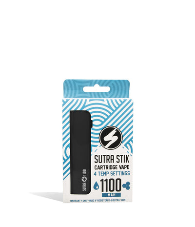 Black single pack Sutra Vape STIK 1100 Cartridge Vaporizer 12pk