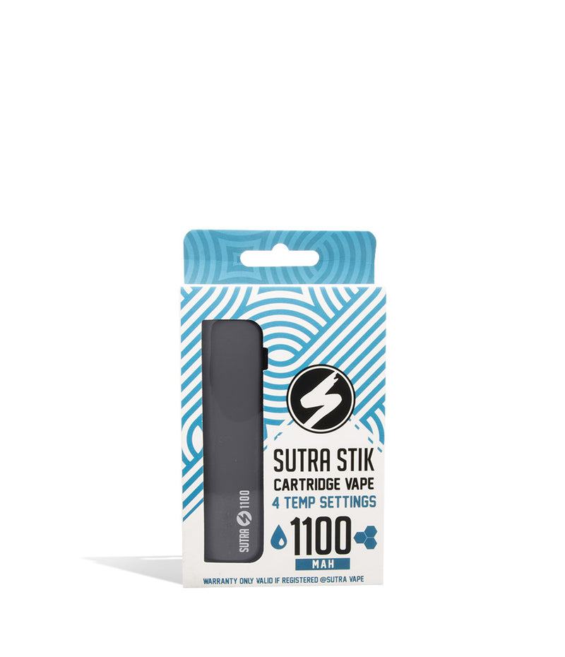 Charcoal single pack Sutra Vape STIK 1100 Cartridge Vaporizer 12pk