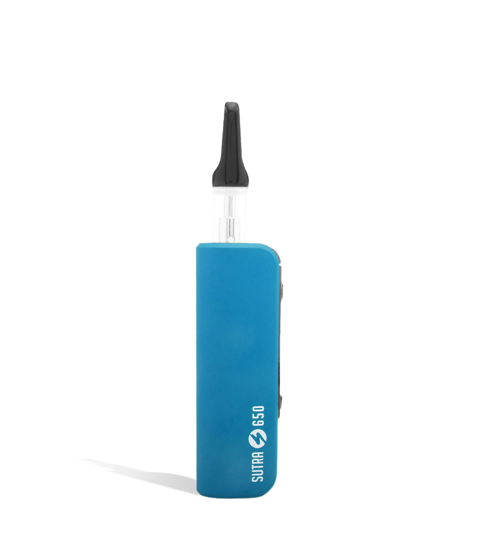 Blue Front Sutra Vape STIK 650 Cartridge Vaporizer on white background