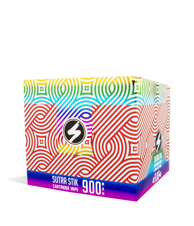 Full Color front view Sutra Vape STIK 900 Variable Voltage Cartridge 12pk on white background