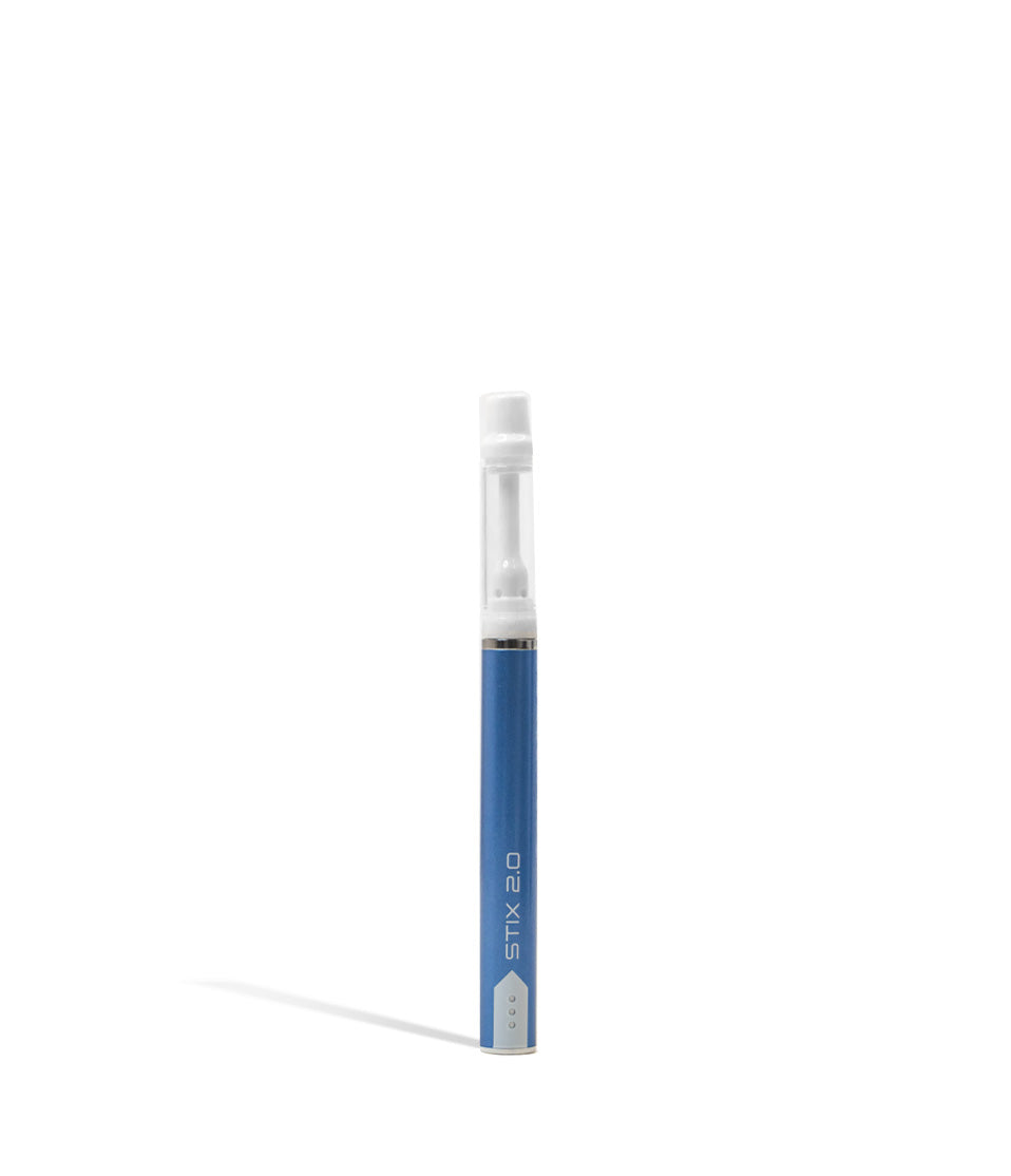 Blue Yocan STIX 2.0 Auto Draw Concentrate Vaporizer 10pk on white background