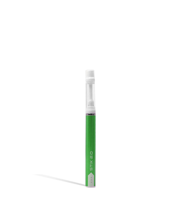 Green Yocan STIX 2.0 Auto Draw Concentrate Vaporizer 10pk on white background