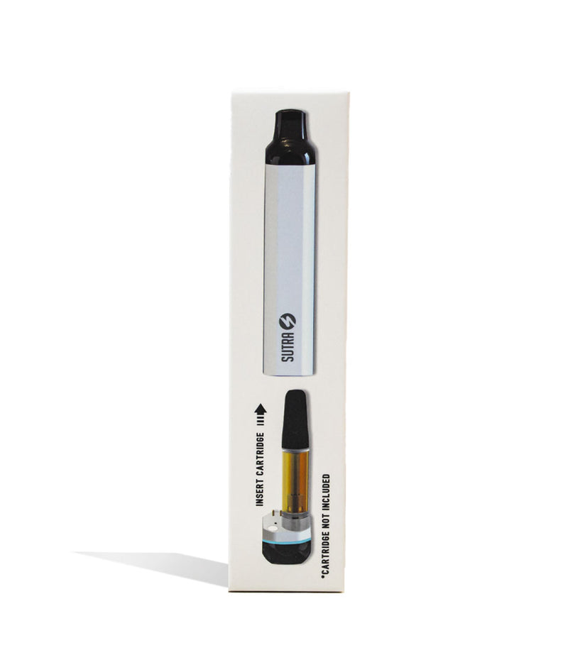Pearl Full Color Sutra Vape SILO Auto Draw Cartridge Vaporizer Packaging Front View on White Background