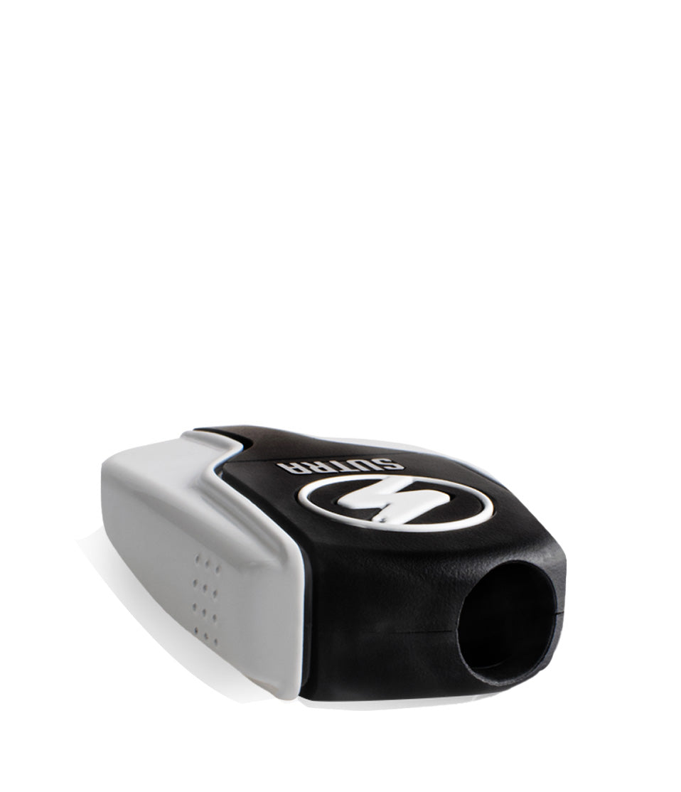 Top white Sutra Vape Squeeze Cartridge Vaporizer on white studio color