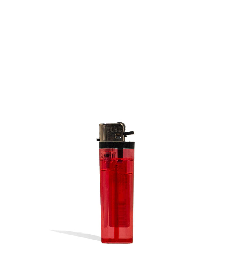 Red Toyo Lighter 50pk Front View on White Background