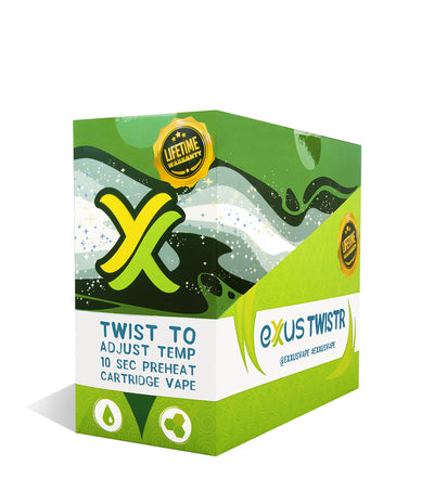 Pearl Exxus Vape Twistr Cartridge Vaporizer 12pk on white background