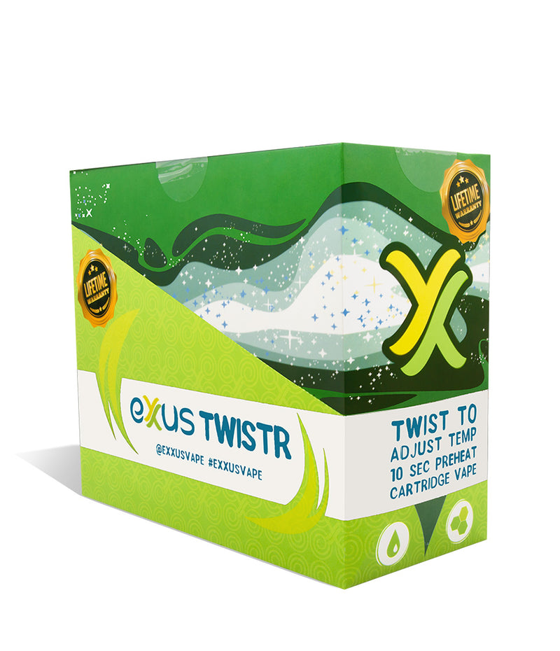 Pearl Exxus Vape Twistr Cartridge Vaporizer 12pk on white background