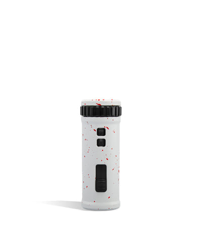 White Red Spatter back Wulf Mods UNI S Adjustable Cartridge Vaporizer on white background