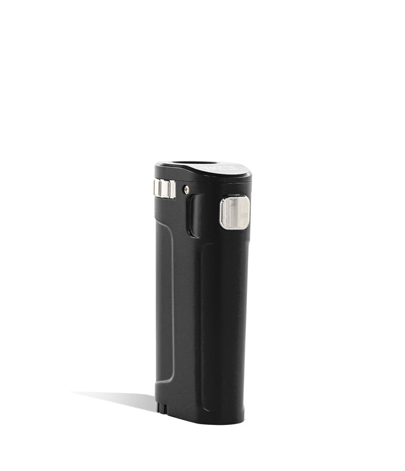Black Yocan UNI Twist Adjustable Cartridge Vaporizer on white background