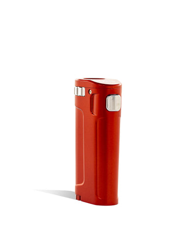 Red front view Yocan UNI Twist Adjustable Cartridge Vaporizer on white background