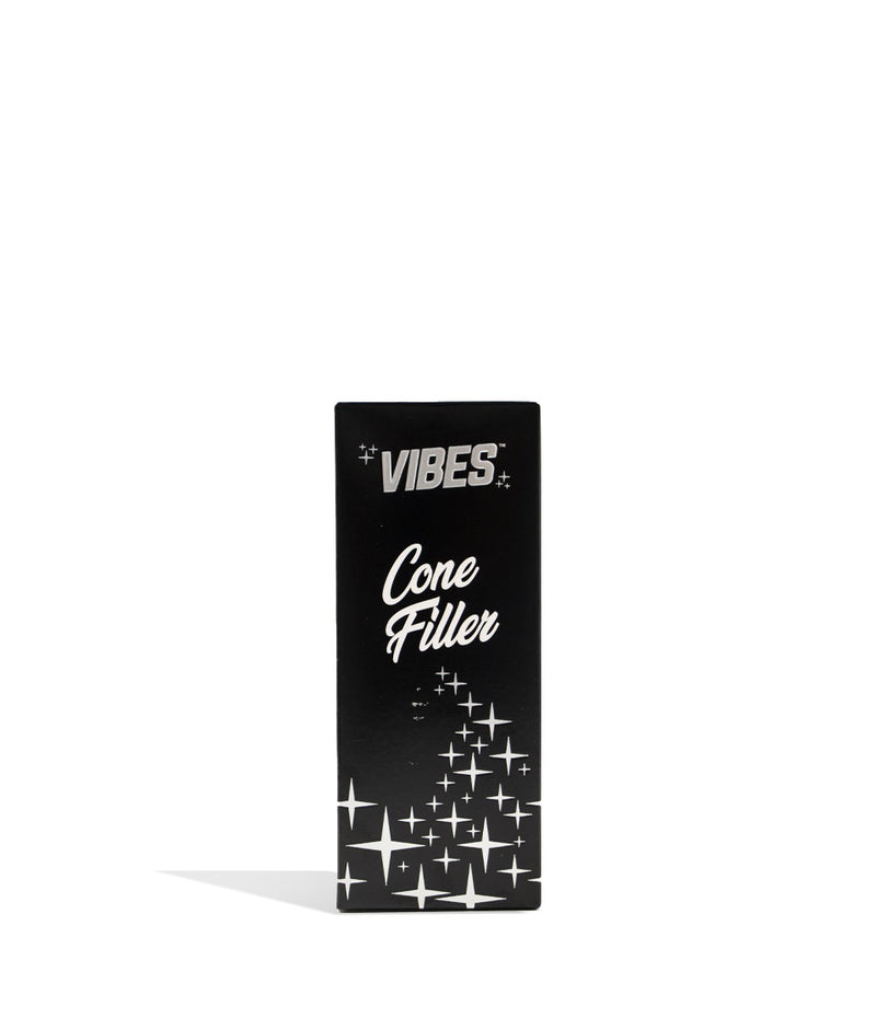 Black Vibes Cone Filler 20pk Display box front view on white background