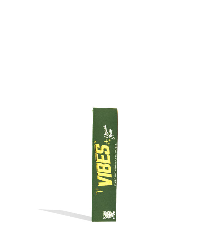 Organic Hemp Single Pack Vibes Fine Rolling Papers Papers 50pk of 33 in white background