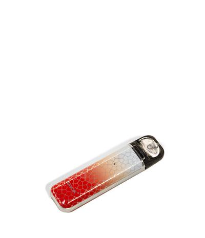 Red Grey Armor Down View SMOK NOVO 2 S Ultra Portable Pod Vaporizer on white studio background