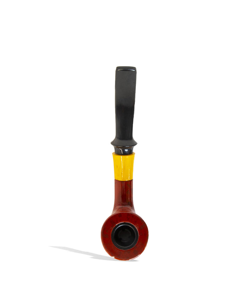 Wood Pipe 6pk Pipe 4 Front View on White Background