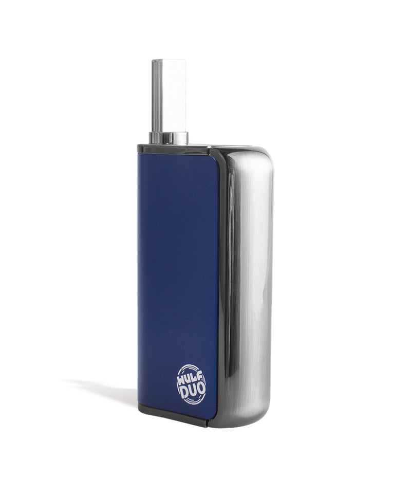 Blue Side View Wulf Mods Duo 2 in 1 Cartridge Vaporizer on white background