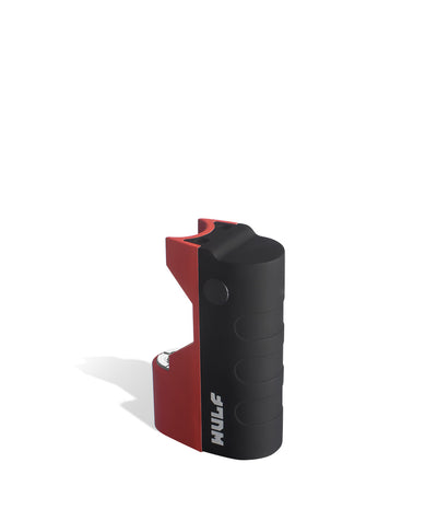 Red above Wulf Mods Micro Cartridge Vaporizer on white background