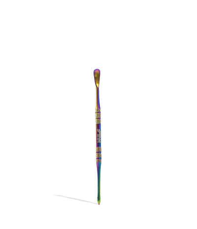 Wulf Mods Full Color Stainless Steel Dab Tool 25pk Single Front View on White Background