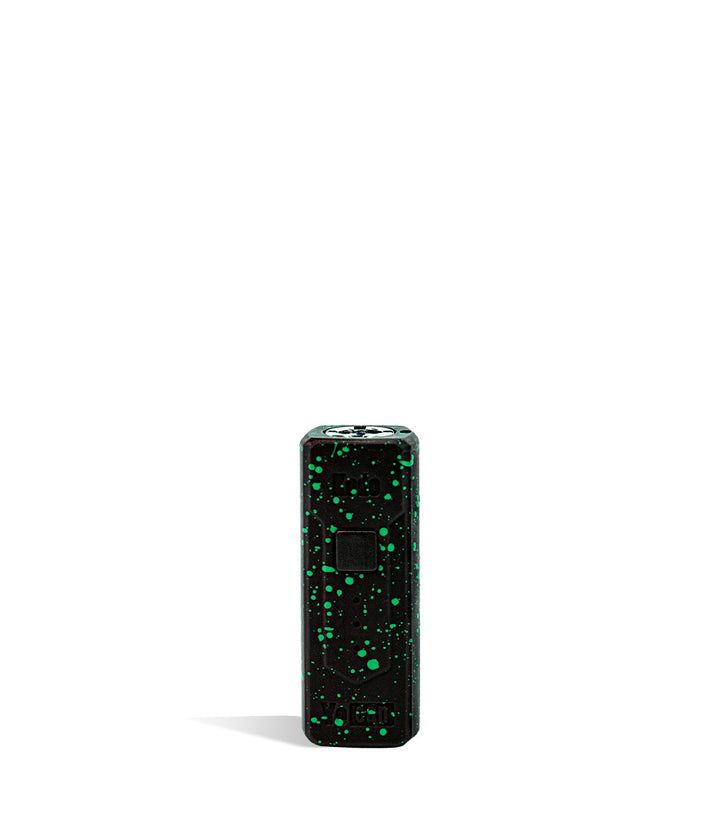 Black Green Spatter Wulf Mods Kodo Cartridge Vaporizer 9pk on white background
