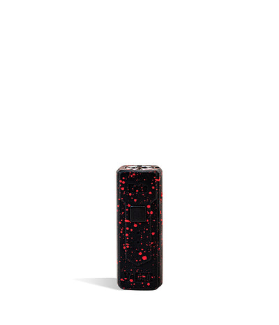 Black Red Spatter Wulf Mods Kodo Cartridge Vaporizer 9pk on white background