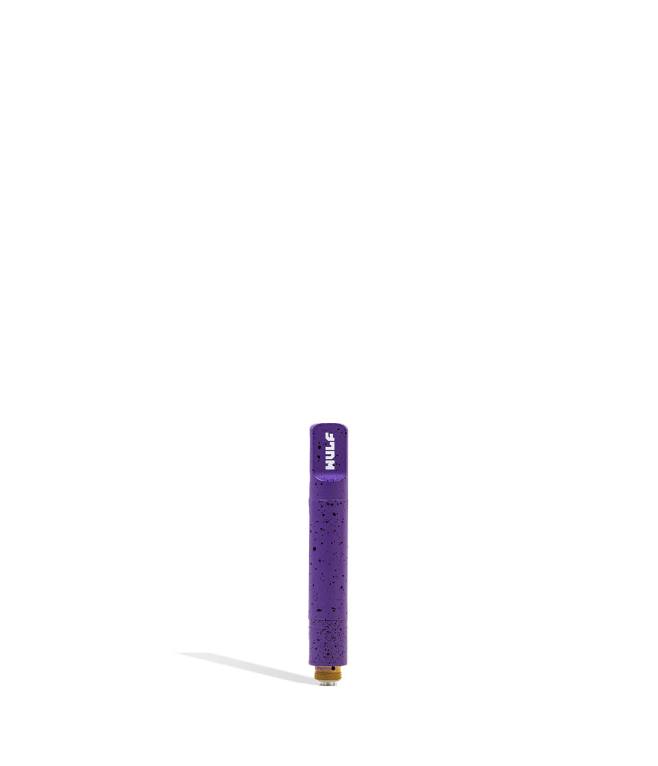 Purple Black Spatter Wulf Mods Concentrate Tank 12pk front view on white background