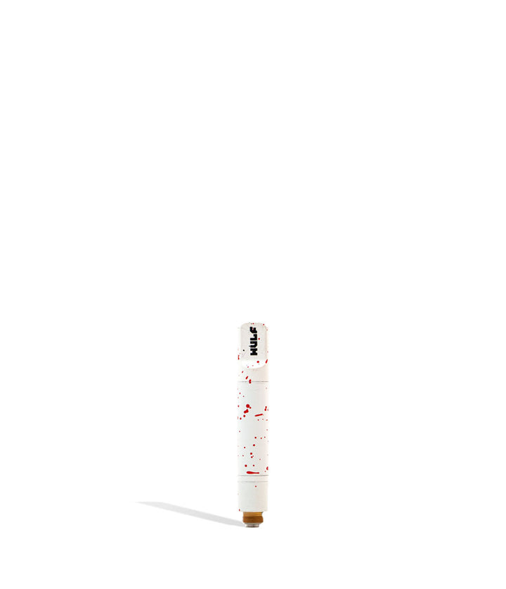 White Red Spatter Wulf Mods Concentrate Tank 12pk front view on white background