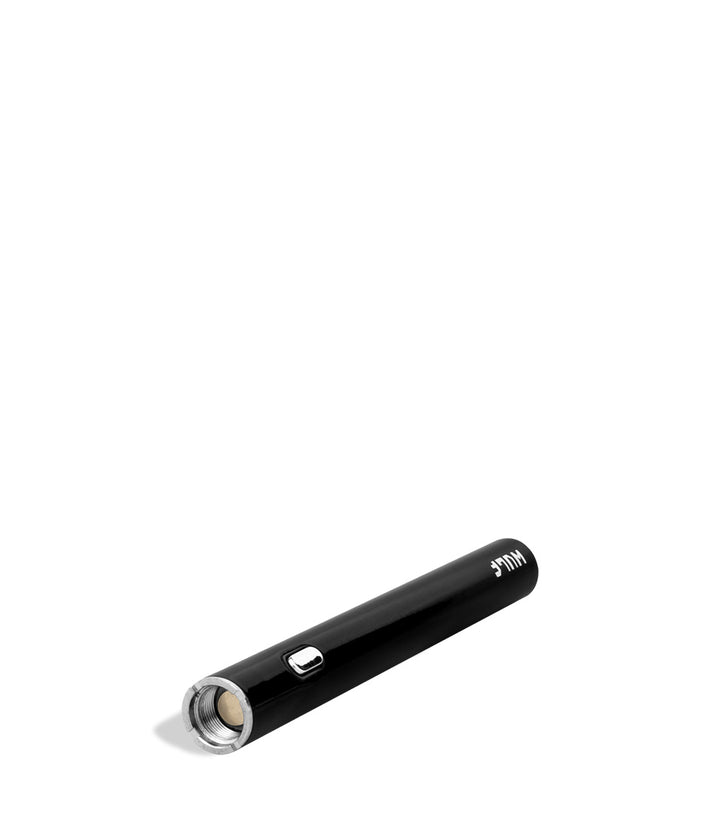 Black top view Wulf Mods SLK Concentrate Vape Pen Kit on white studio background