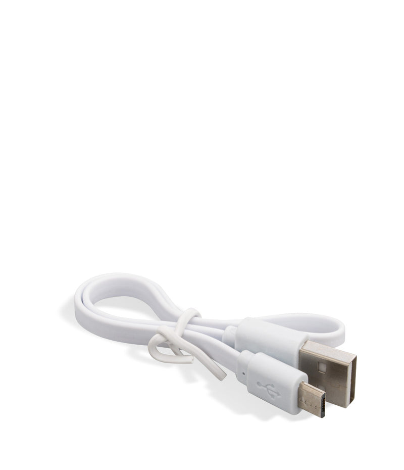 USB charger side Wulf Mods UNI Pro Adjustable Cartridge Vaporizer on white background
