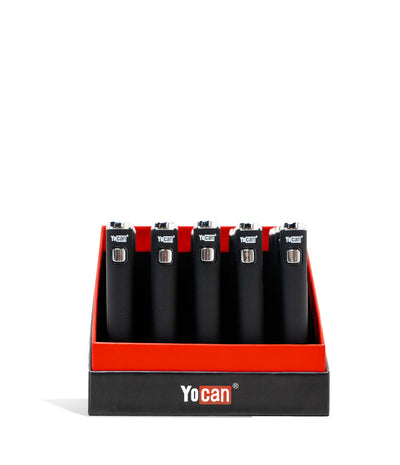 Black 20pk Yocan ARI 650mah Cartridge Battery 20pk on white background