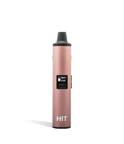 Champagne front Yocan Hit Dry Herb Vaporizer on white background