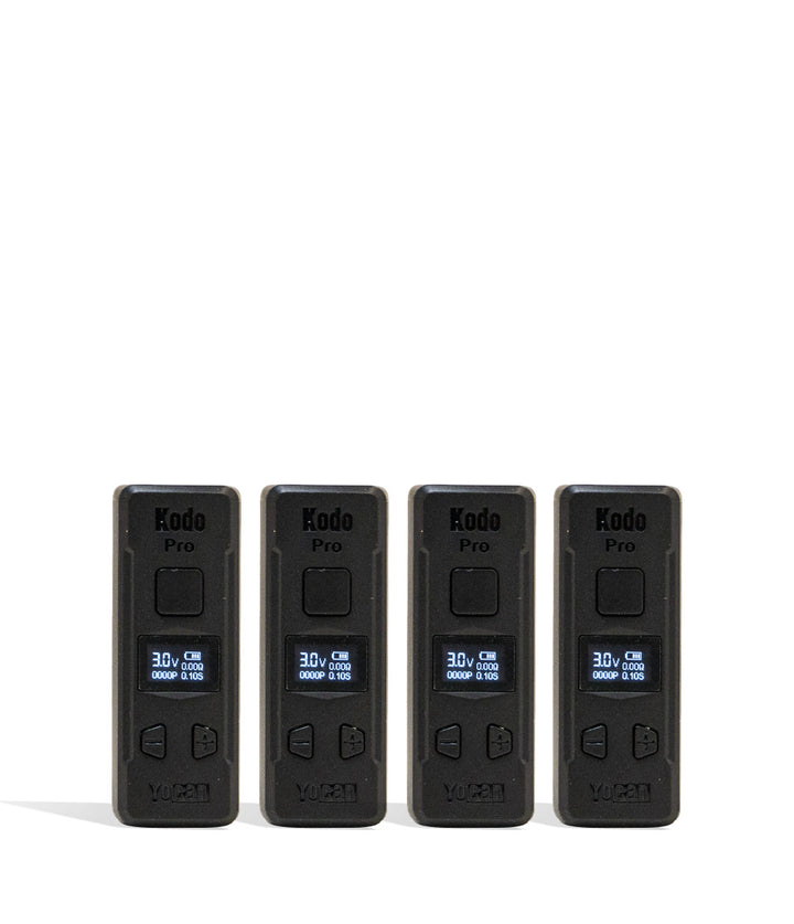 Yocan Kodo Pro Cartridge Vaporizer Black Color Options View on White Background