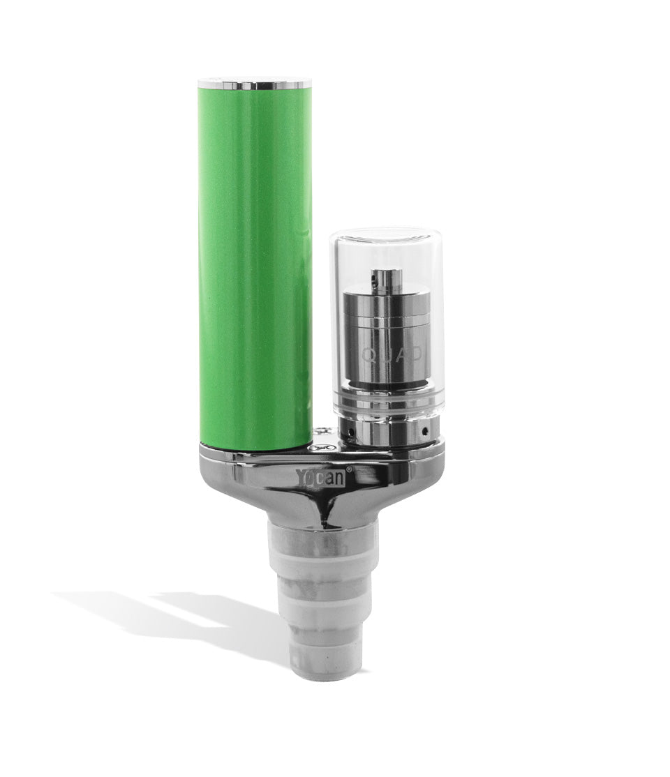 Azure Green clear cover Yocan Torch XL Portable Enail on white background