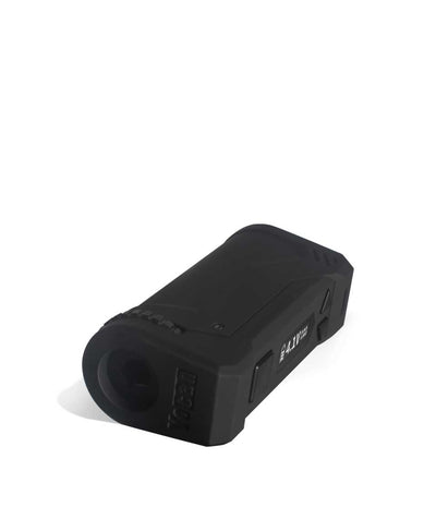 Black top view Yocan UNI Pro Adjustable Cartridge Vaporizer on white studio background