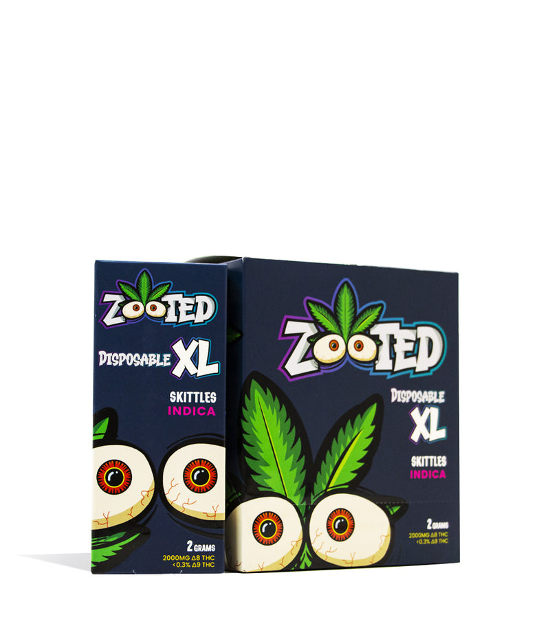 Skittles Zooted 2g D8 | D9 XL Disposable 10pk on white background