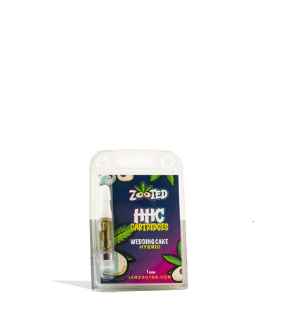 Wedding Cake Zooted 1G HHC Cartridge on white background