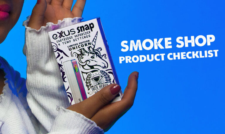 Smoke Shop Product Checklist
