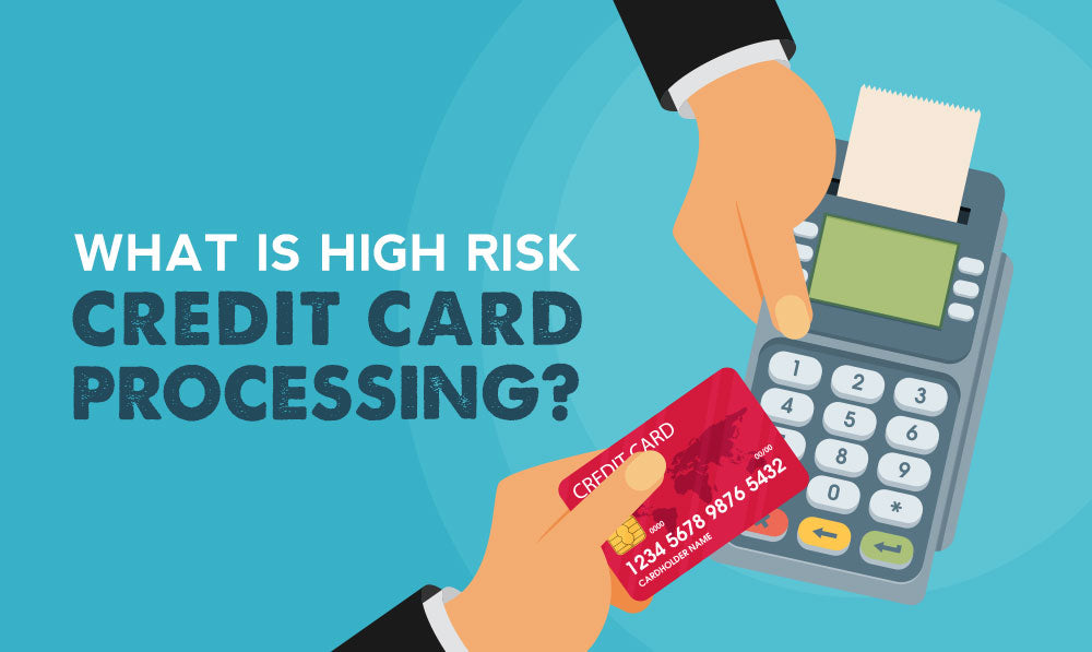 illustration of a credit card transaction with card reader machine