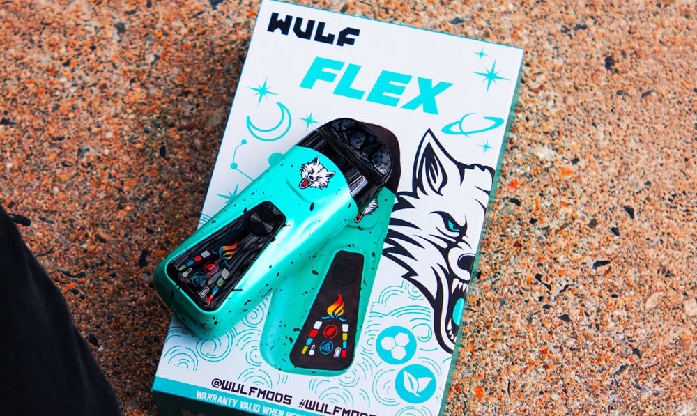 Wulf Flex on textured surface