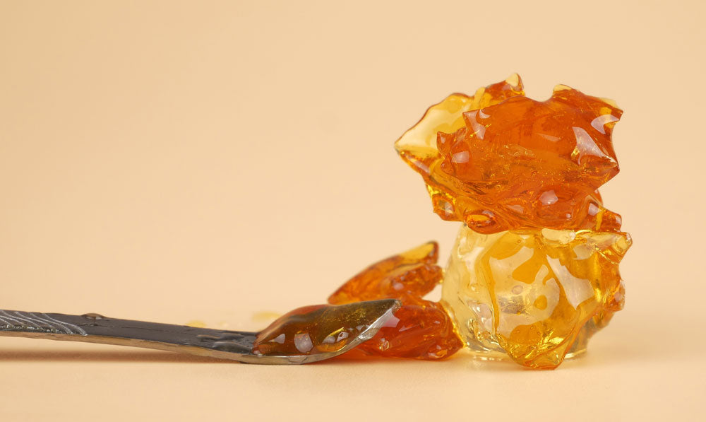 Closeup Of Rich Wax Concentrate