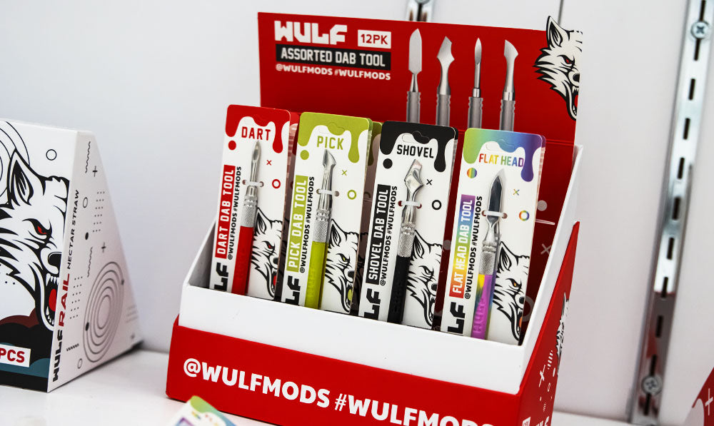 Wulf Assorted Dab Tool on white surface