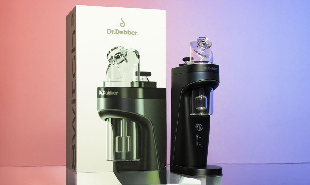 Dr. Dabber Switch 2 on reflective surface