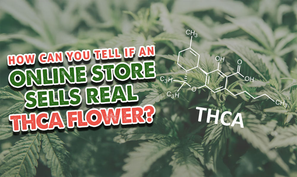 How Can You Tell If an Online Store Sells Real THCA Flower?