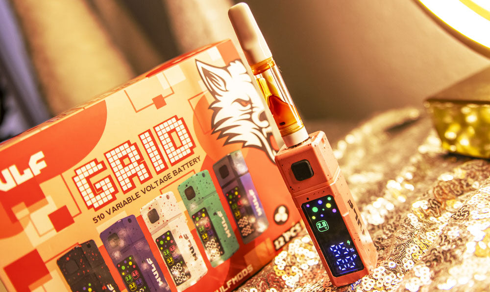 Wulf Grid Standing With Packaging Gold Lighting